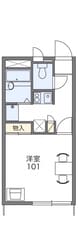 レオパレス篭山東の物件間取画像